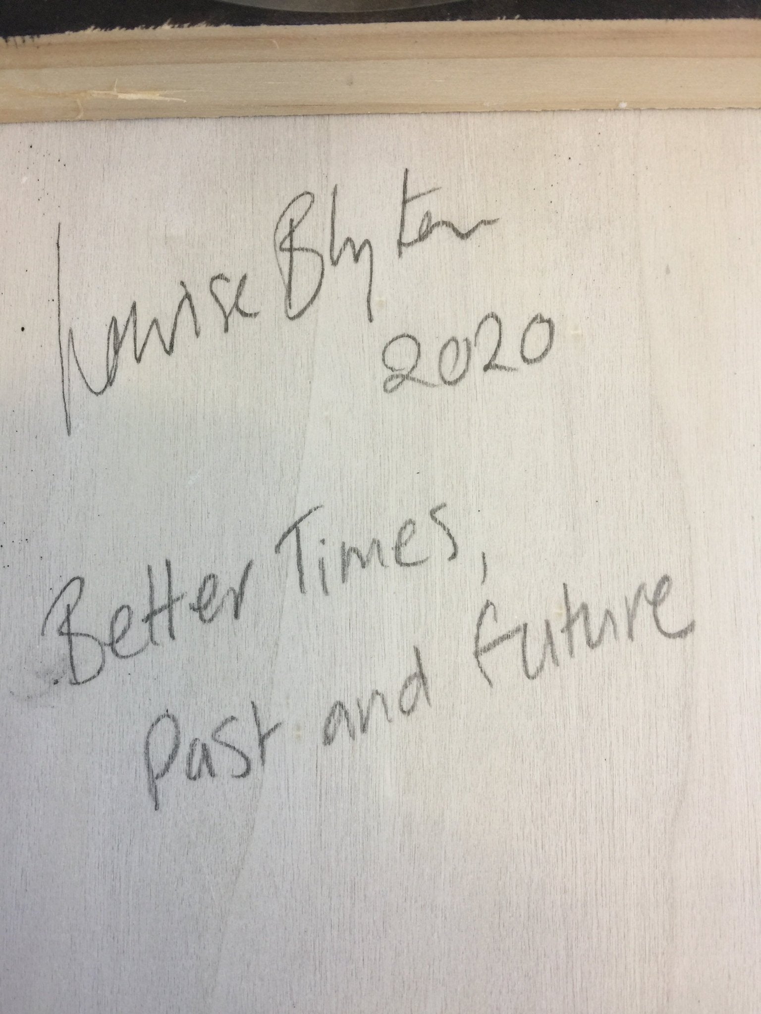 Better Times, Past and Future - Louise Blyton - Abstract Painting - Ideelart