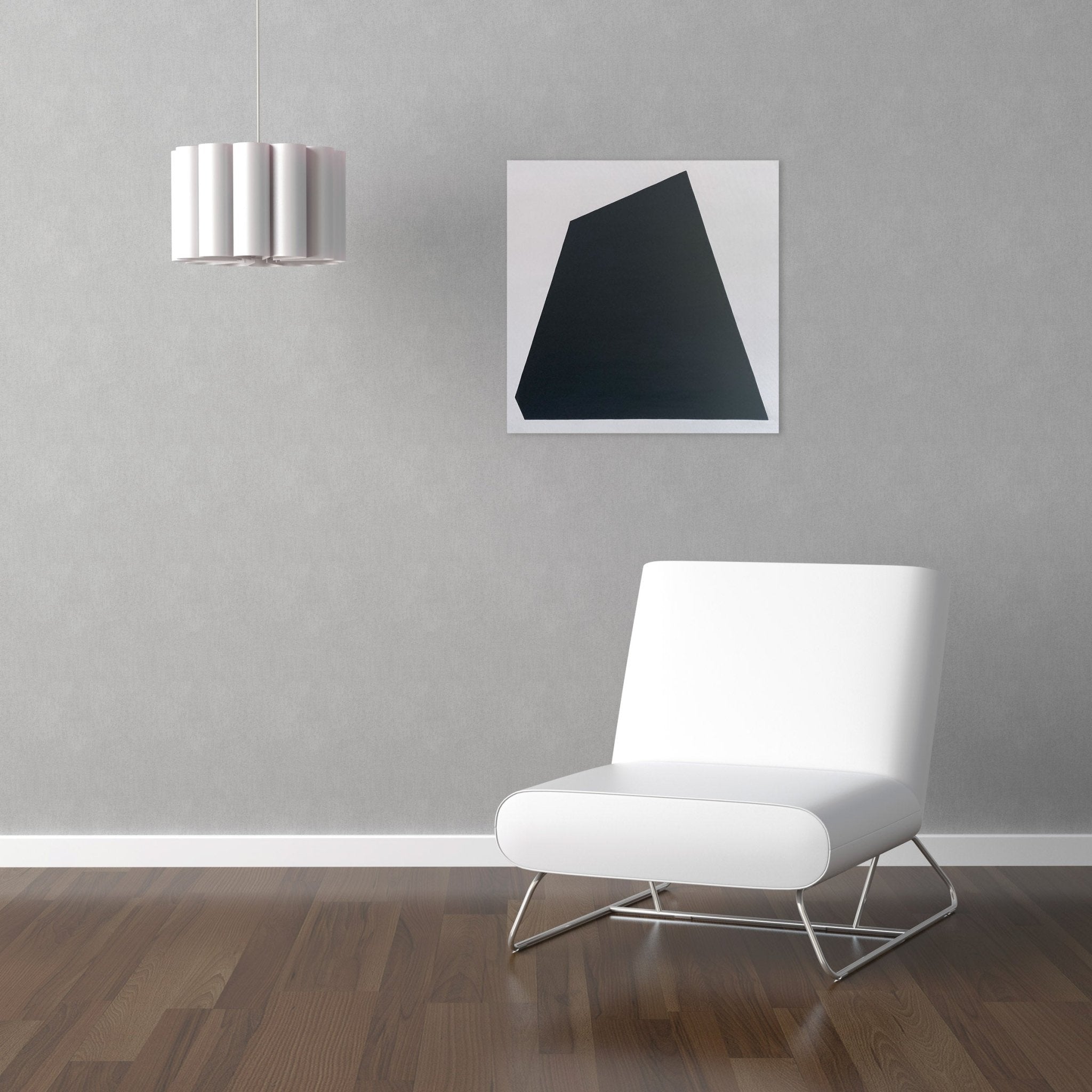 Untitled Black 2009 - Ulla Pedersen - Abstract Painting - Ideelart