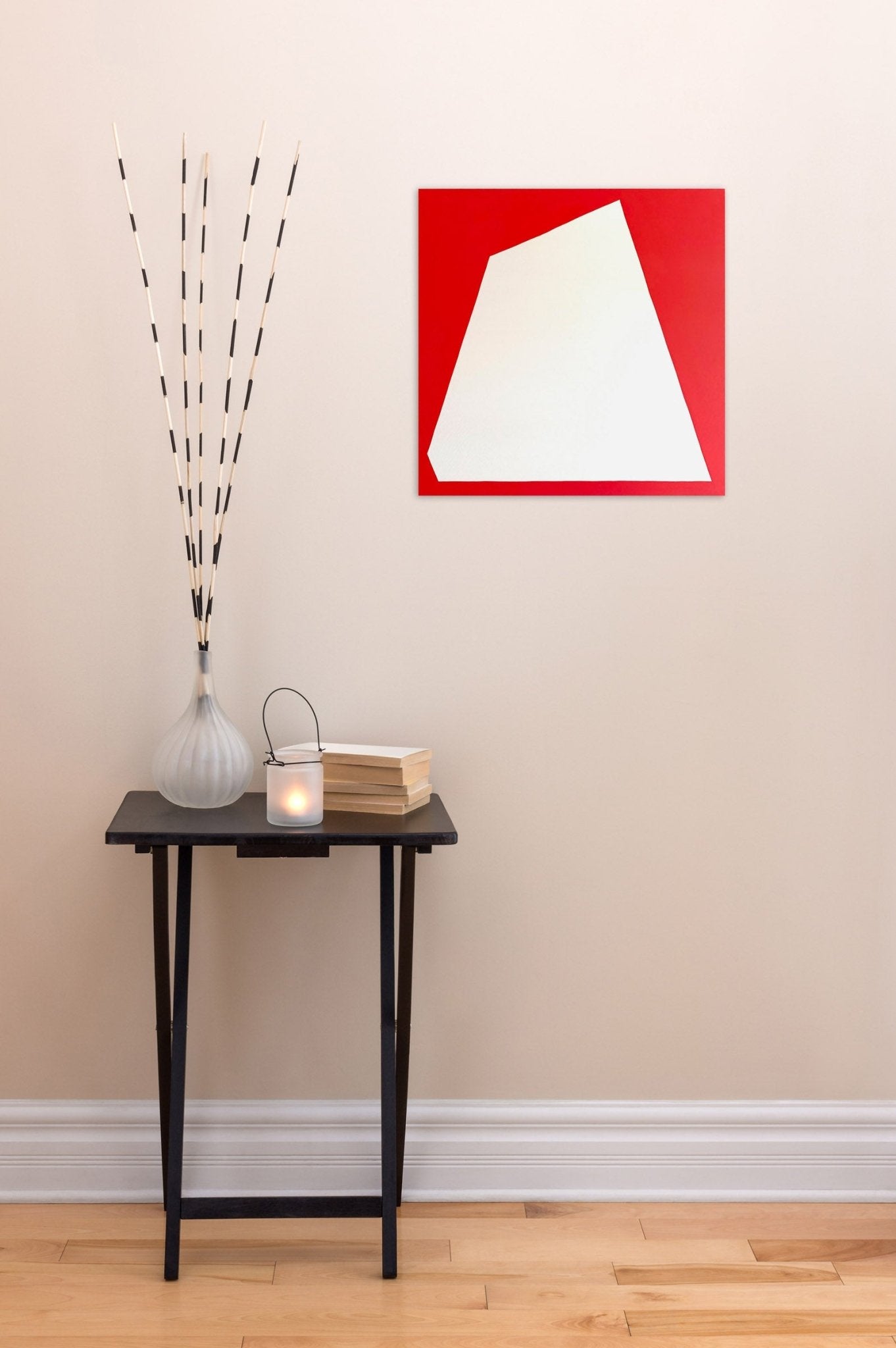 Untitled White 2009 - Ulla Pedersen - Abstract Painting - Ideelart