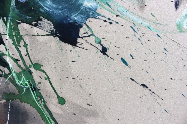 Bad Hair Day - Daniela Schweinsberg - Abstract Painting - Ideelart