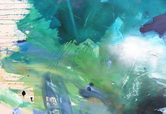 Bad Hair Day - Daniela Schweinsberg - Abstract Painting - Ideelart