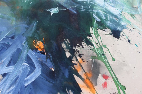 Bad Hair Day - Daniela Schweinsberg - Abstract Painting - Ideelart