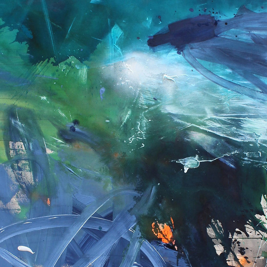 Bad Hair Day - Daniela Schweinsberg - Abstract Painting - Ideelart