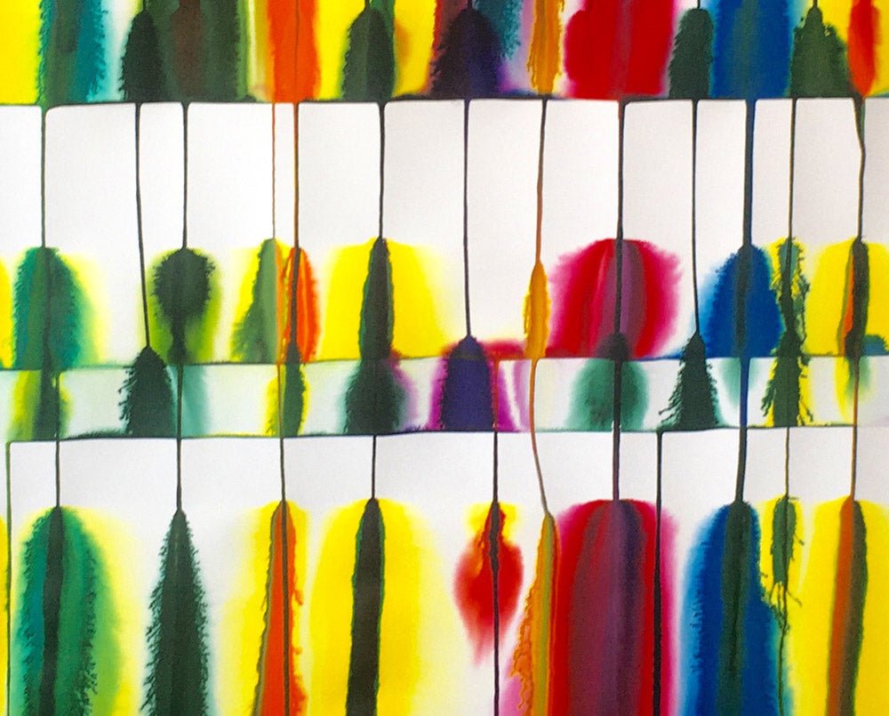 Untitled (Ref 20088) - Martin Reyna - Abstract Painting - Ideelart