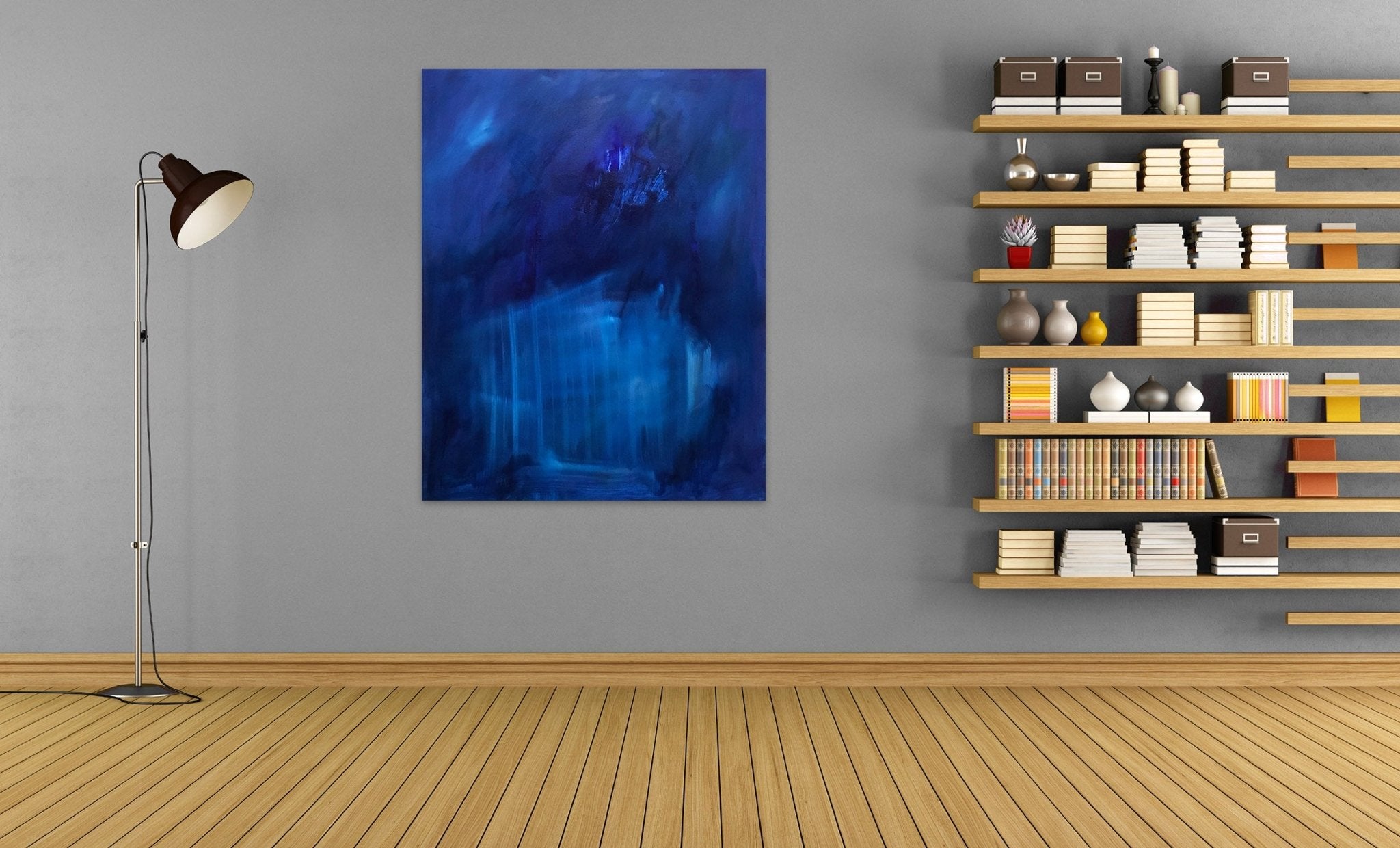 Wolves - Tommaso Fattovich - Abstract Painting - Ideelart