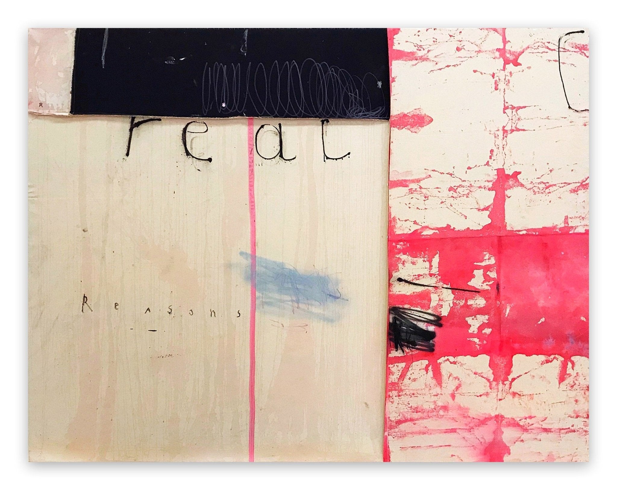 Real Reasons for Ice and Lemon - Manuela Karin Knaut - Abstract Painting - Ideelart