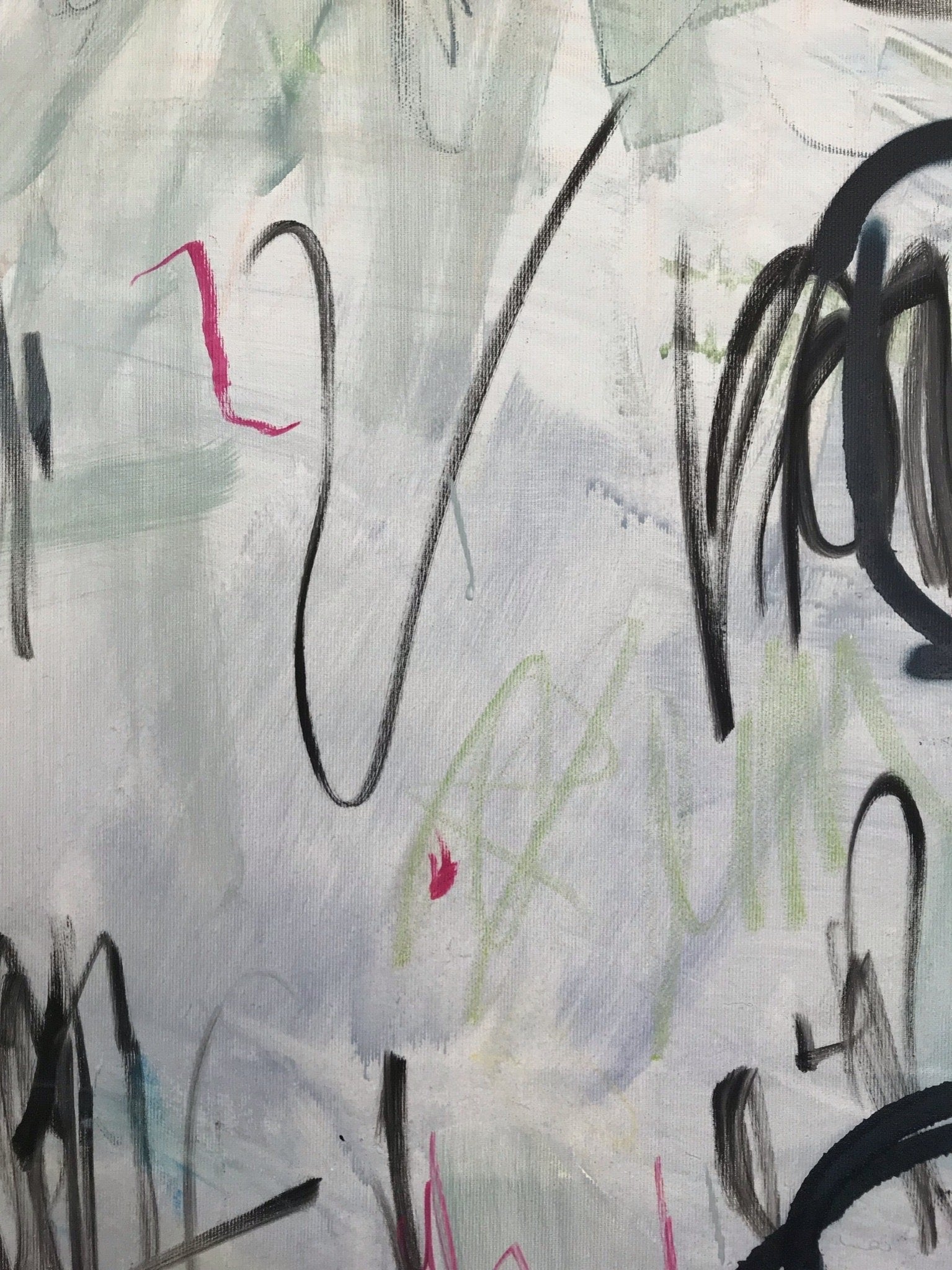 Unexpected scandals - Manuela Karin Knaut - Abstract Painting - Ideelart