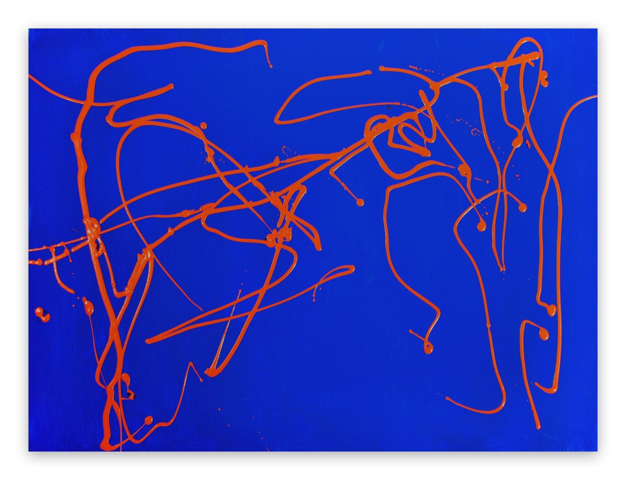 Study after Laocoon 3, El Greco painting and Greek sculpture - Dana Gordon - Abstract Painting - Ideelart