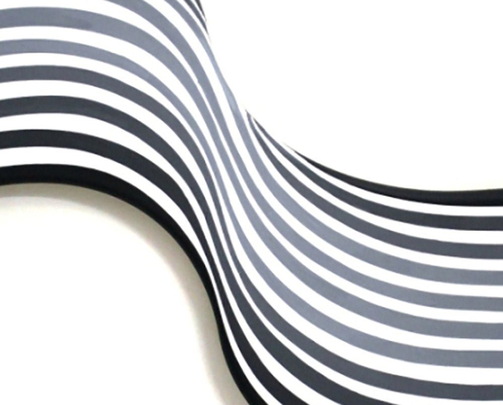 Grey wave - Cristina Ghetti - Abstract Painting - Ideelart