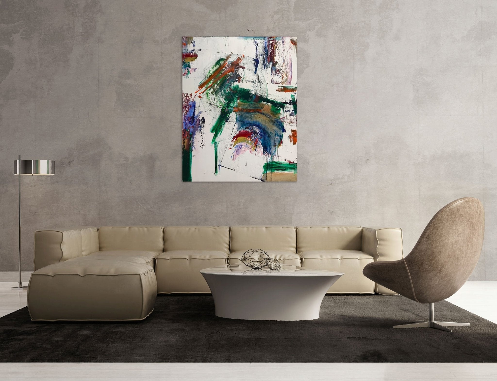 Primavera A Roma - Tommaso Fattovich - Abstract Painting - Ideelart