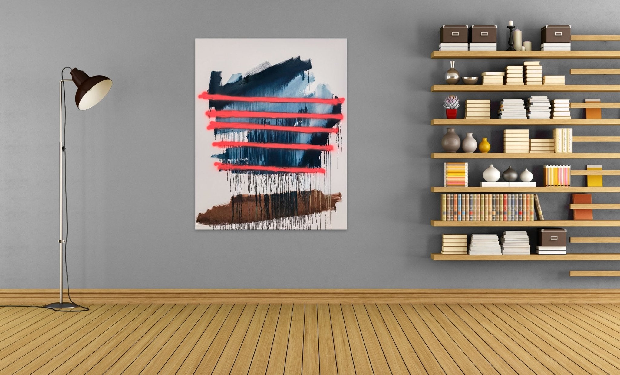 Delirio En Carretera - Tommaso Fattovich - Abstract Painting - Ideelart