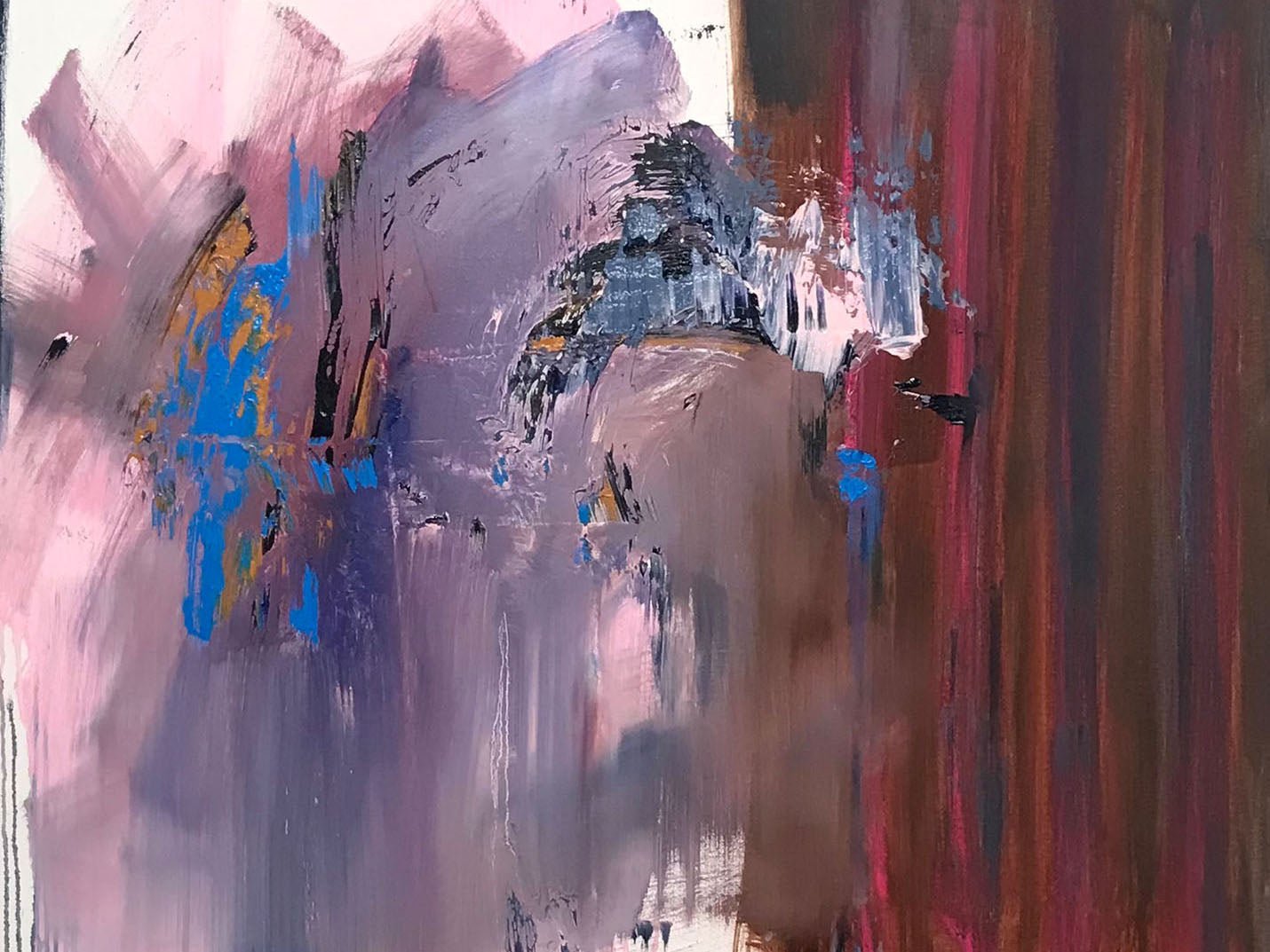 Libet's Delay - Tommaso Fattovich - Abstract Painting - Ideelart