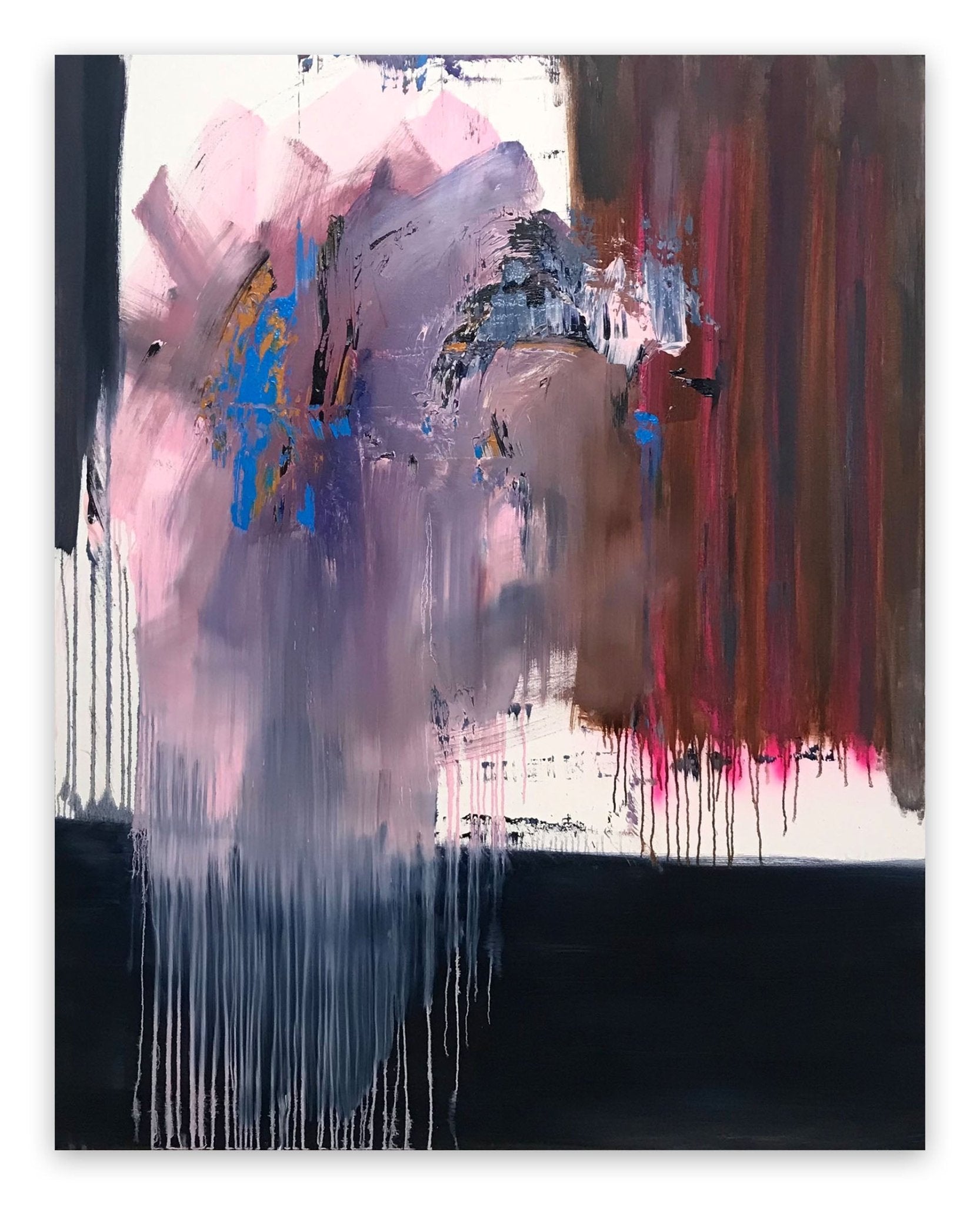 Libet's Delay - Tommaso Fattovich - Abstract Painting - Ideelart