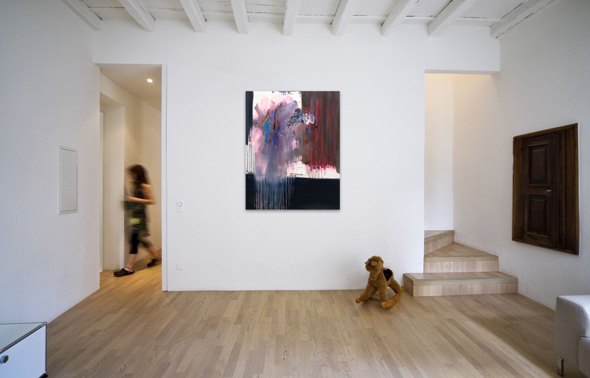 Libet's Delay - Tommaso Fattovich - Abstract Painting - Ideelart