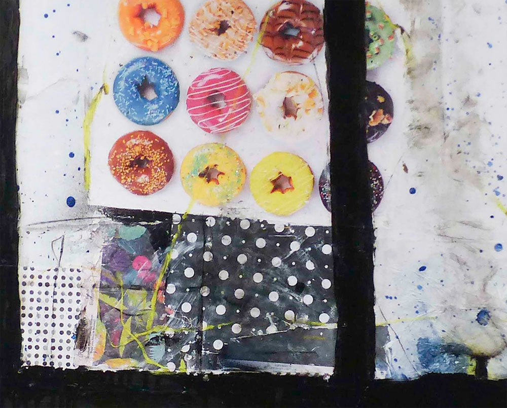 Color Trac 27 - Robert Baribeau - Abstract Painting - Ideelart