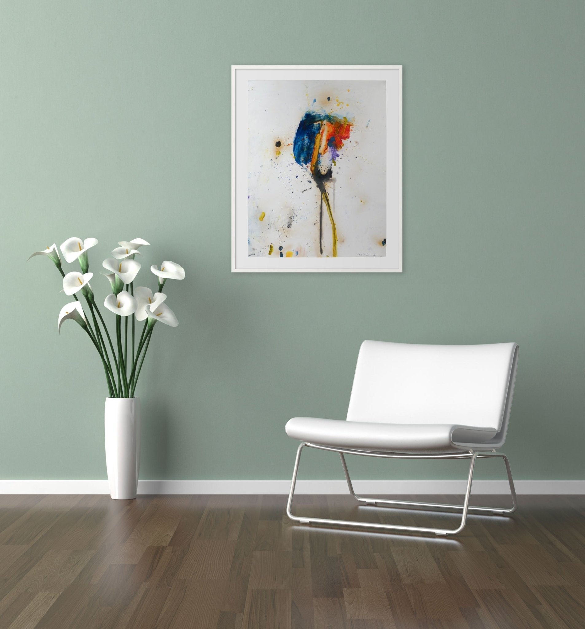 Stem 8 - Robert Baribeau - Abstract Painting - Ideelart