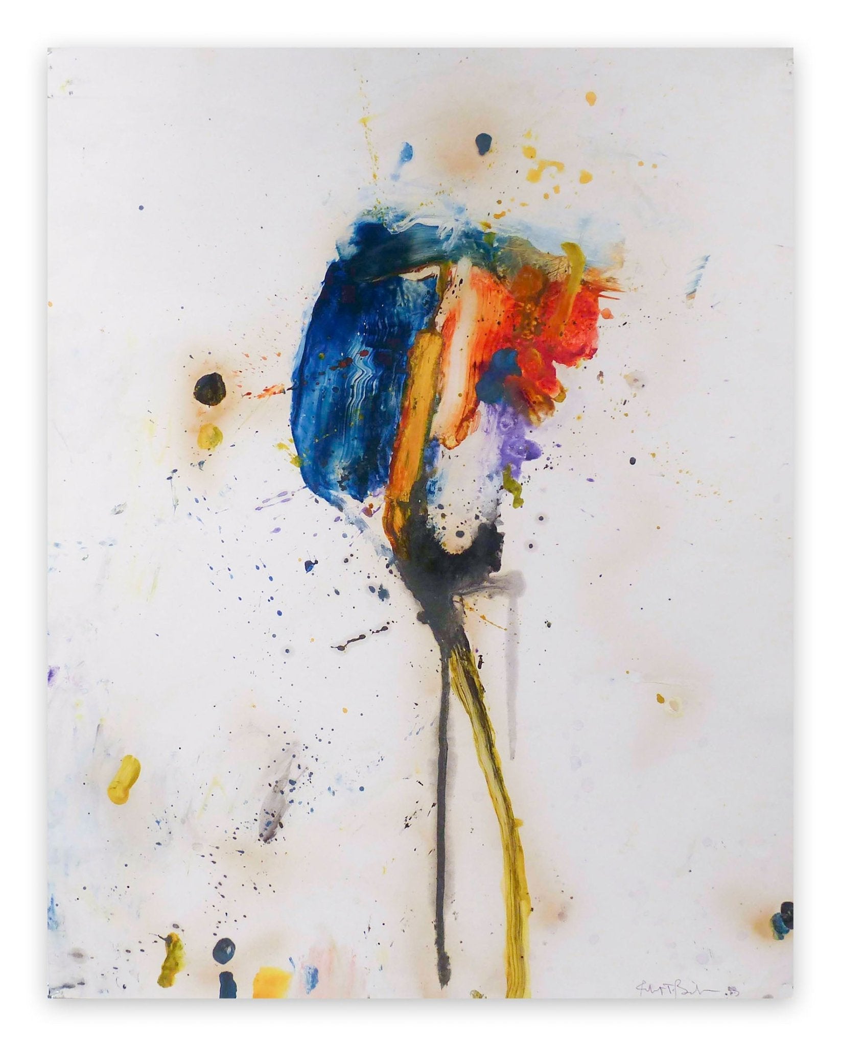 Stem 8 - Robert Baribeau - Abstract Painting - Ideelart