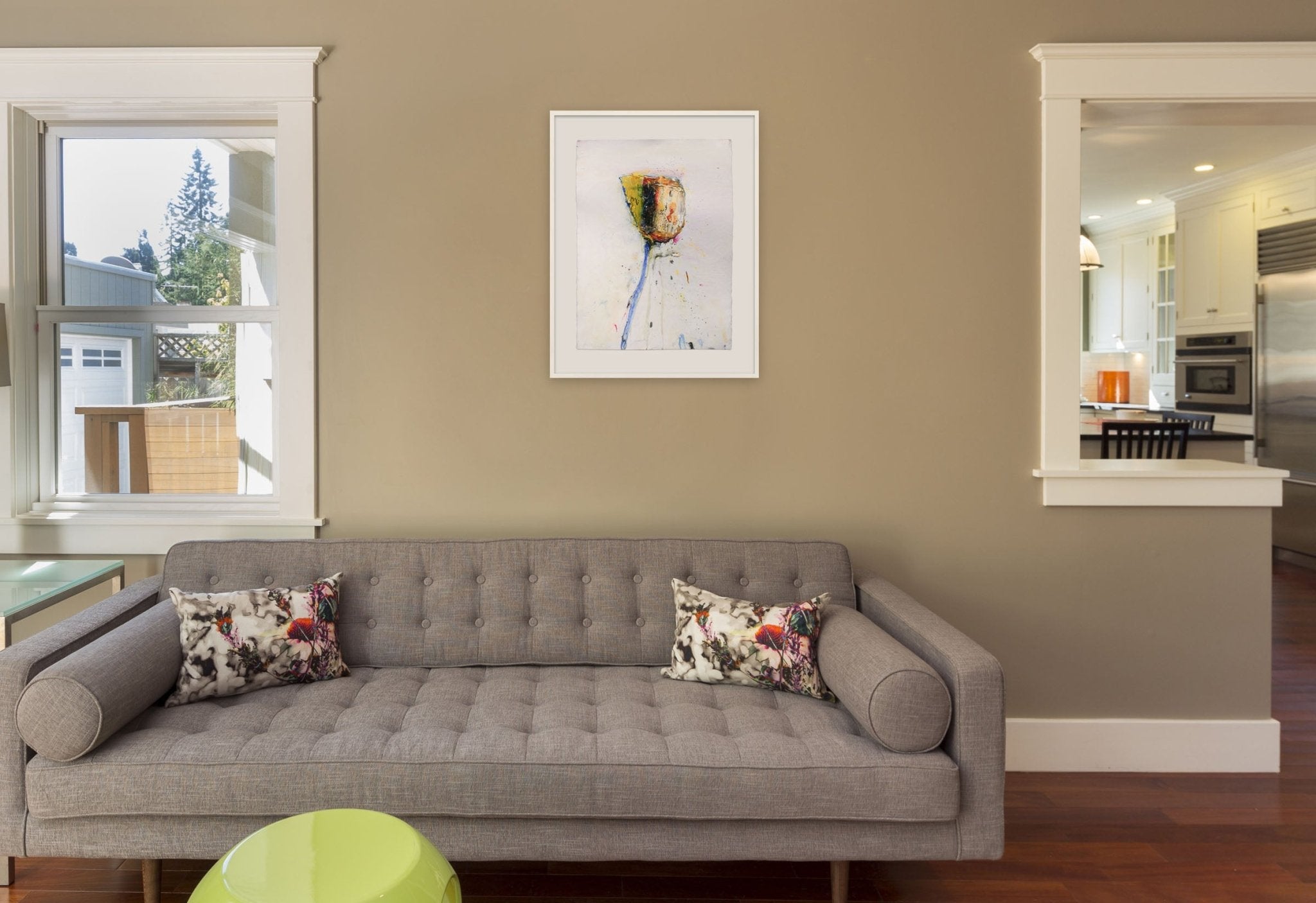 Stem 204 - Robert Baribeau - Abstract Painting - Ideelart