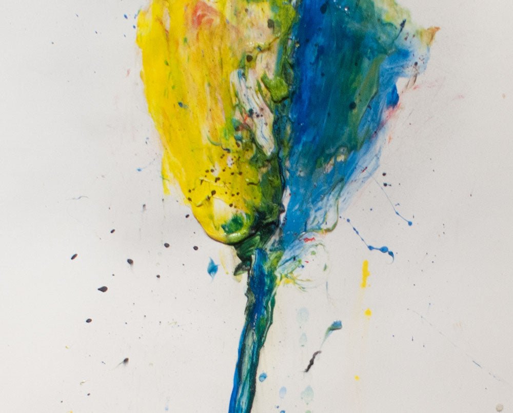 Stem 229 - Robert Baribeau - Abstract Painting - Ideelart