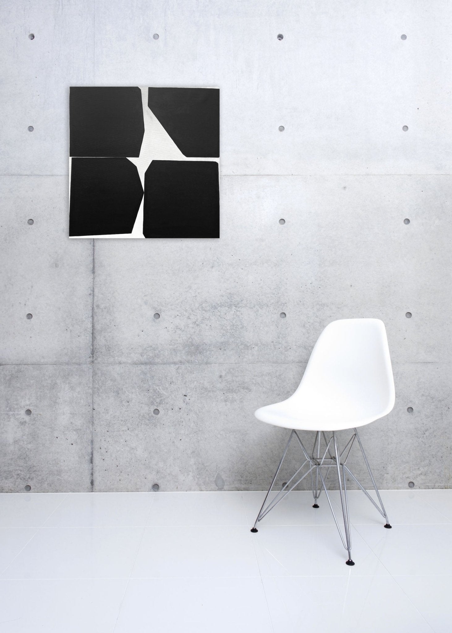 Cut - Up 21 - 1 - Ulla Pedersen - Abstract Painting - Ideelart