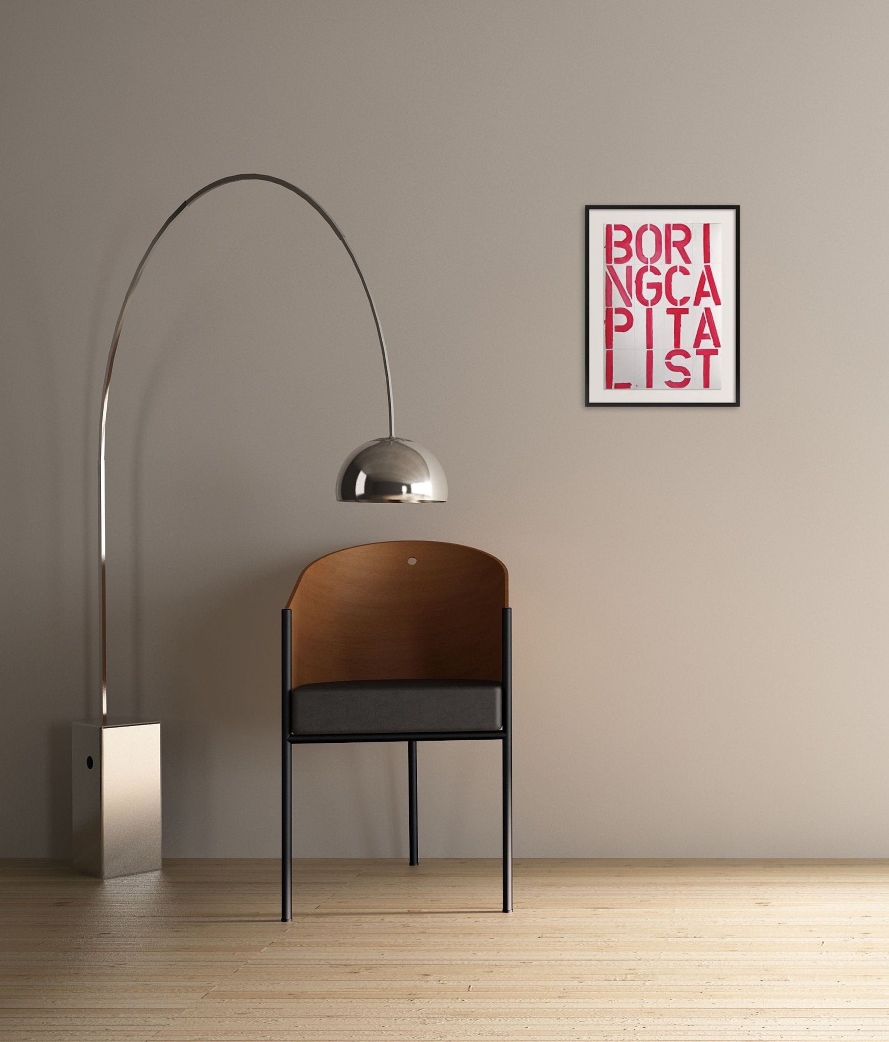 BP18, BORINGCAPITALIST, 2019 - Daniel Göttin - Abstract Painting - Ideelart