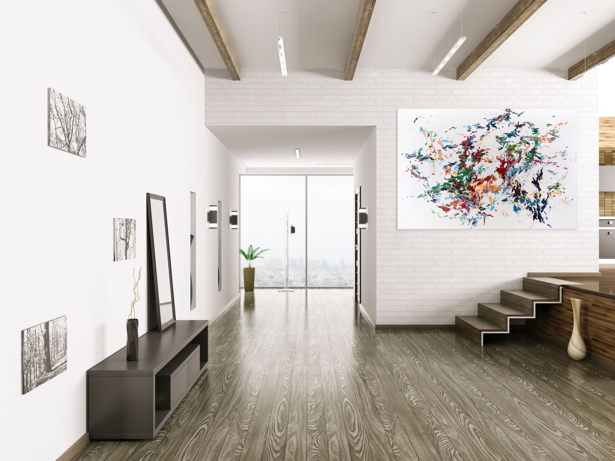 Record of undefined colors 22 - Kyong Lee - Abstract Painting - Ideelart