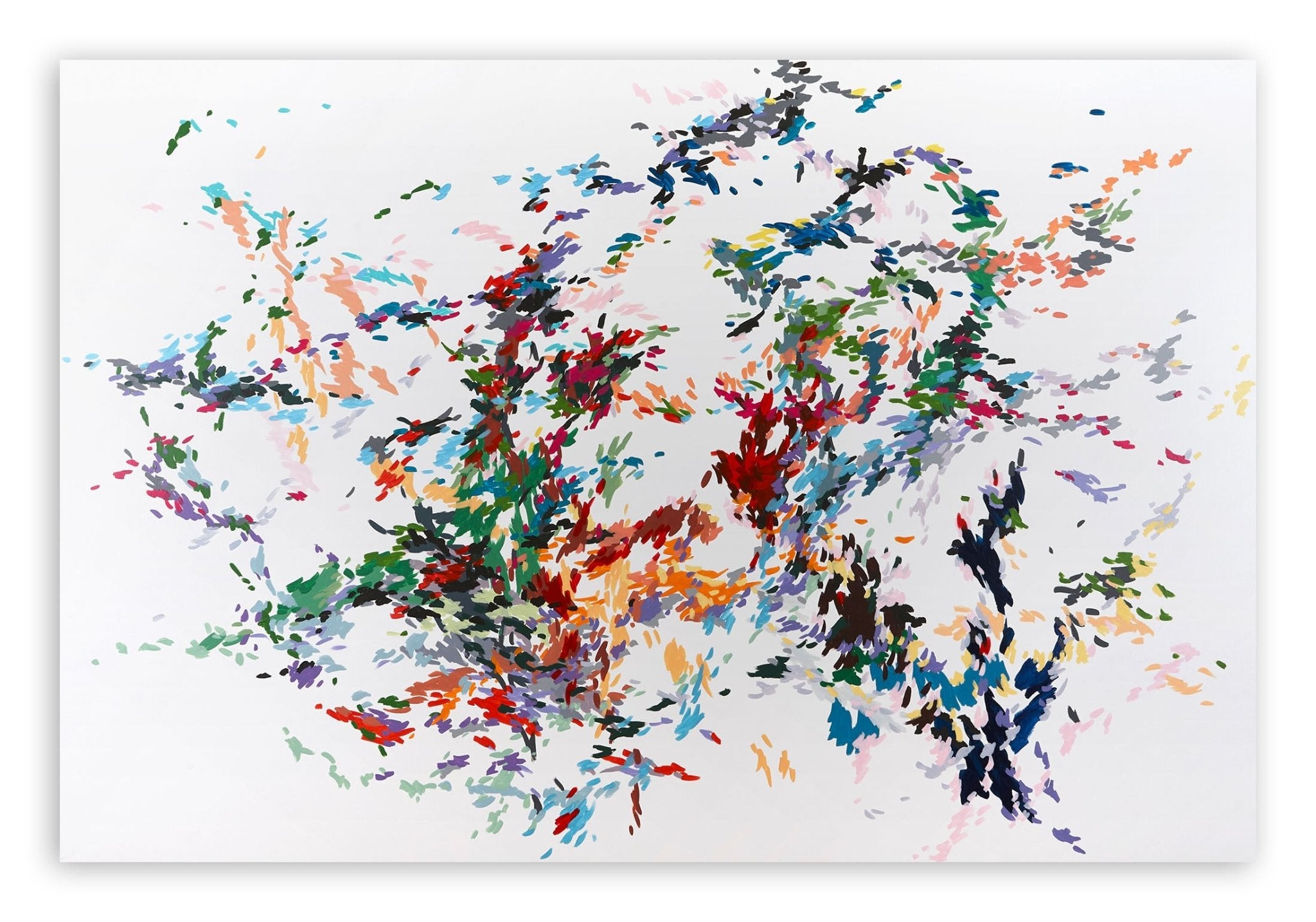 Record of undefined colors 22 - Kyong Lee - Abstract Painting - Ideelart
