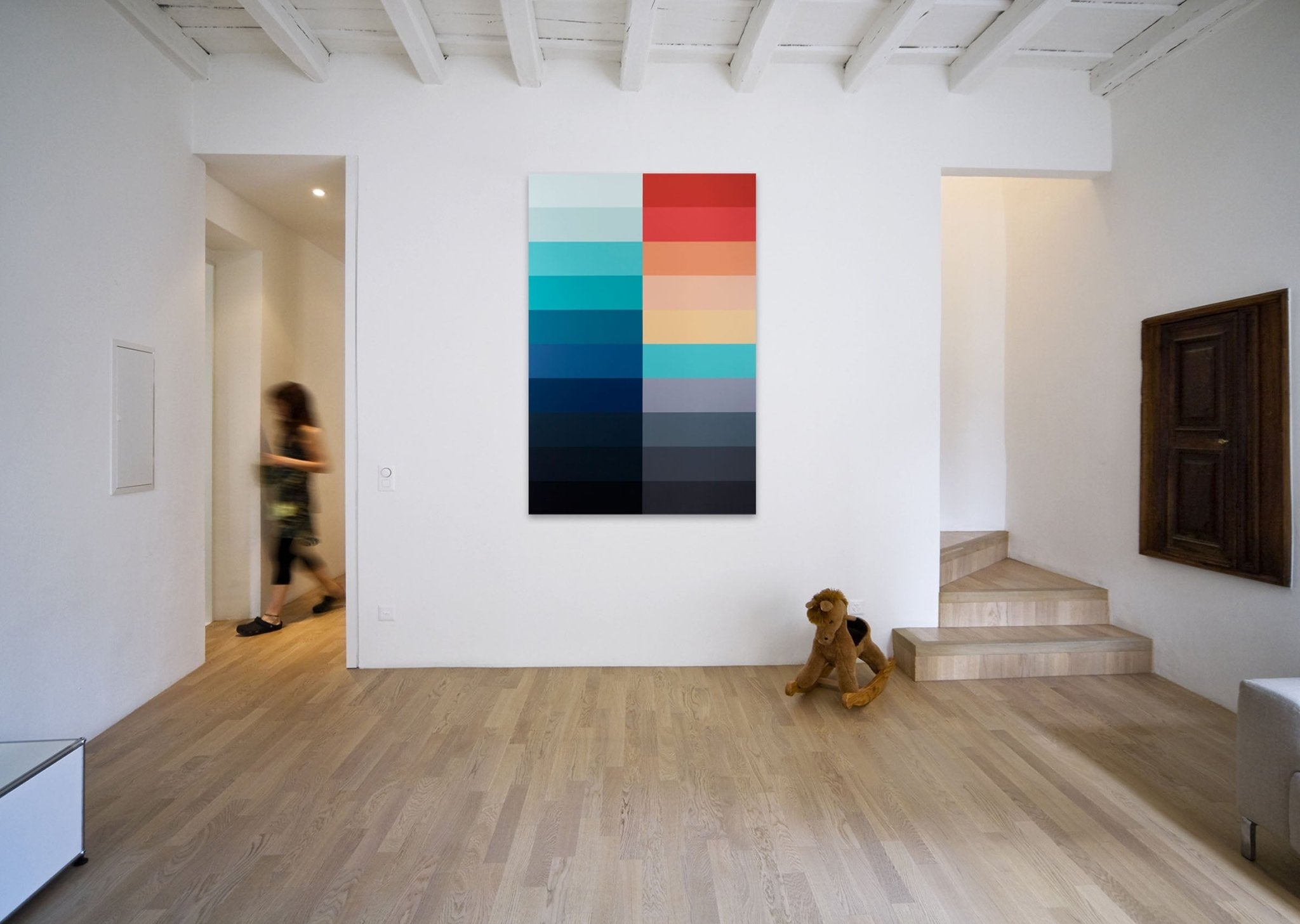 Emotional Color Field 2 - Kyong Lee - Abstract Painting - Ideelart