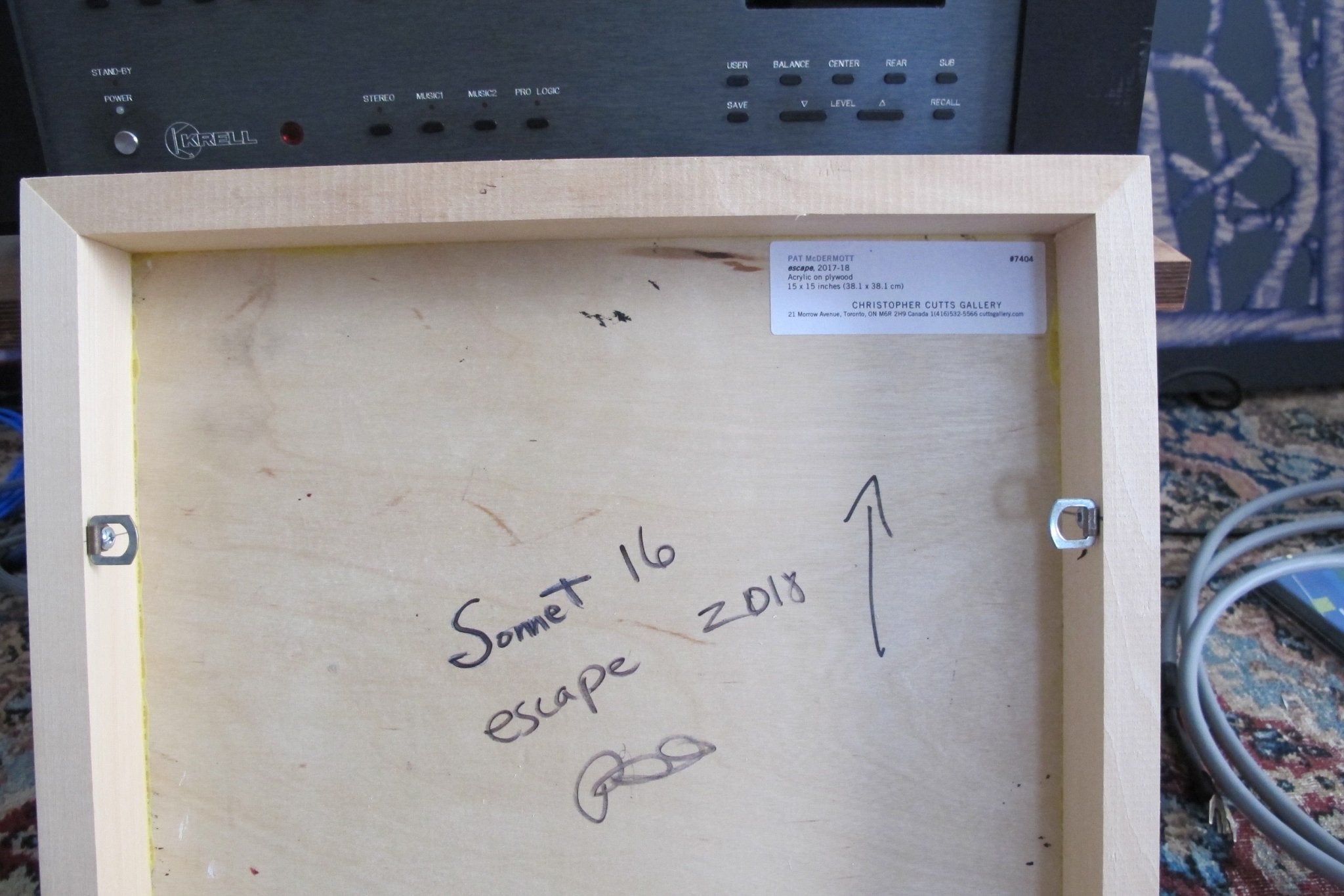 escape - Pat McDermott - Abstract Painting - Ideelart