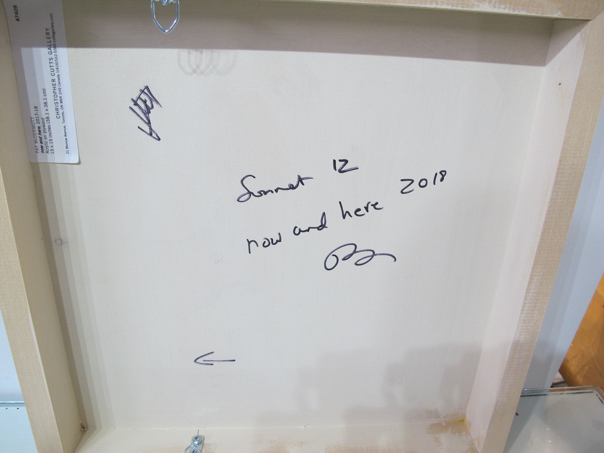 now and here - Pat McDermott - Abstract Painting - Ideelart