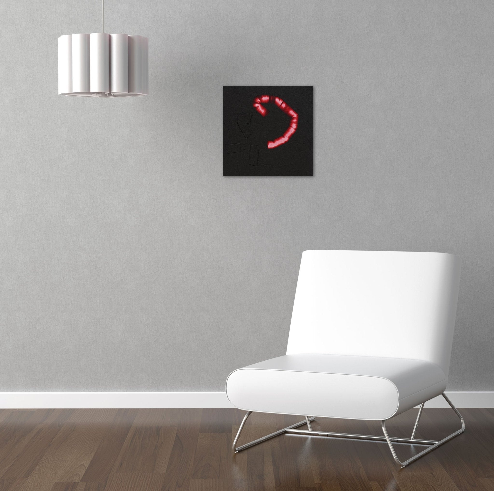 the stillness - Pat McDermott - Abstract Painting - Ideelart