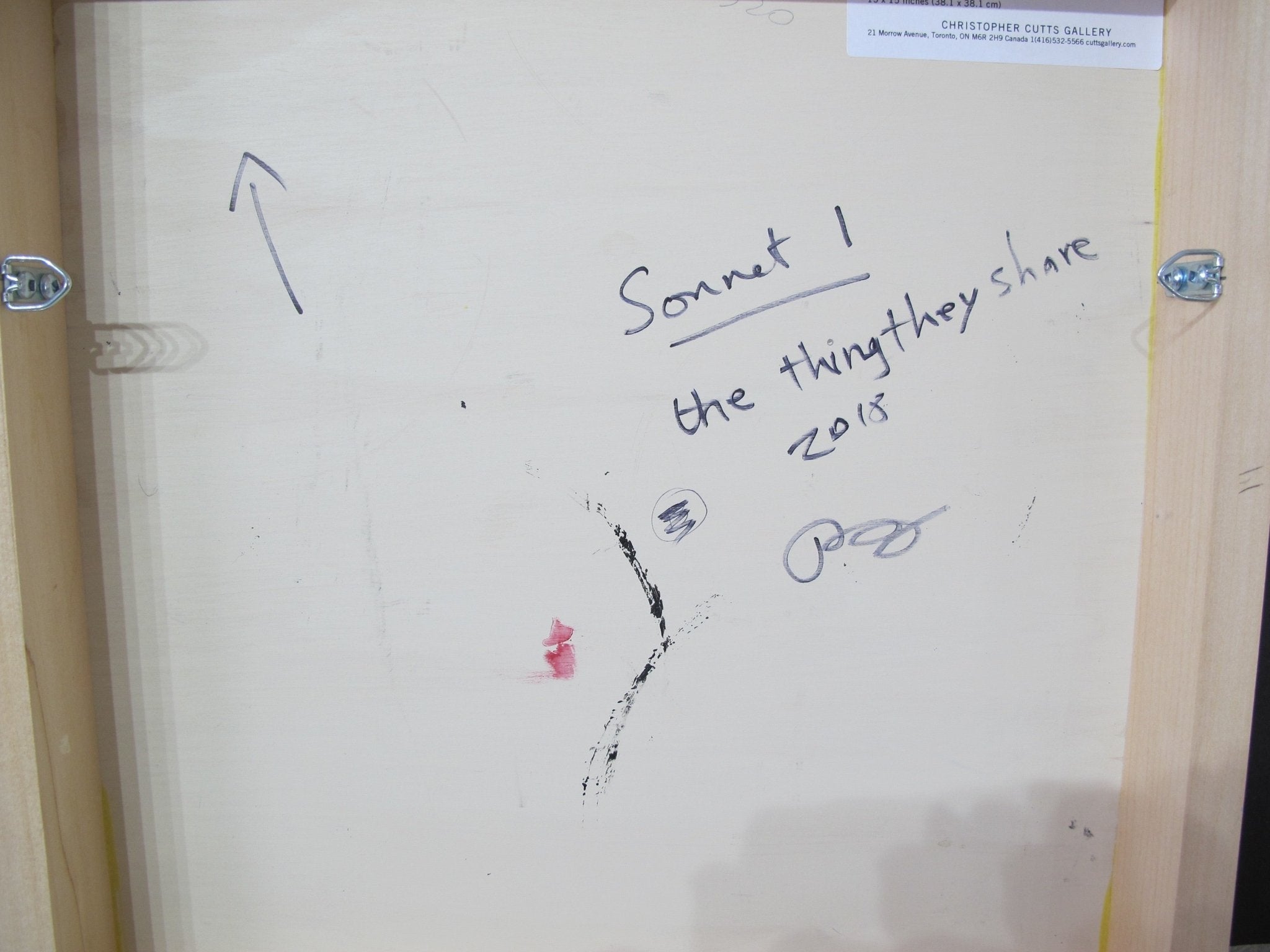 the thing they share - Pat McDermott - Abstract Painting - Ideelart