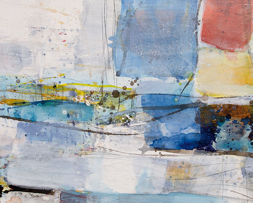 Sail - Greet Helsen - Abstract Painting - Ideelart