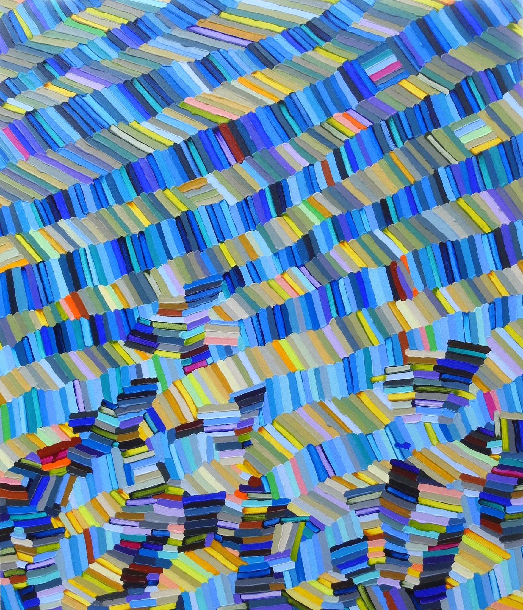 Goodbye Earth - Martina Nehrling - Abstract Painting - Ideelart