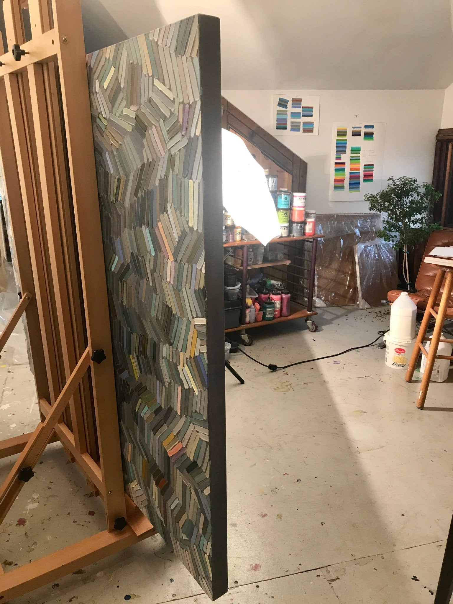 Whiff - Martina Nehrling - Abstract Painting - Ideelart