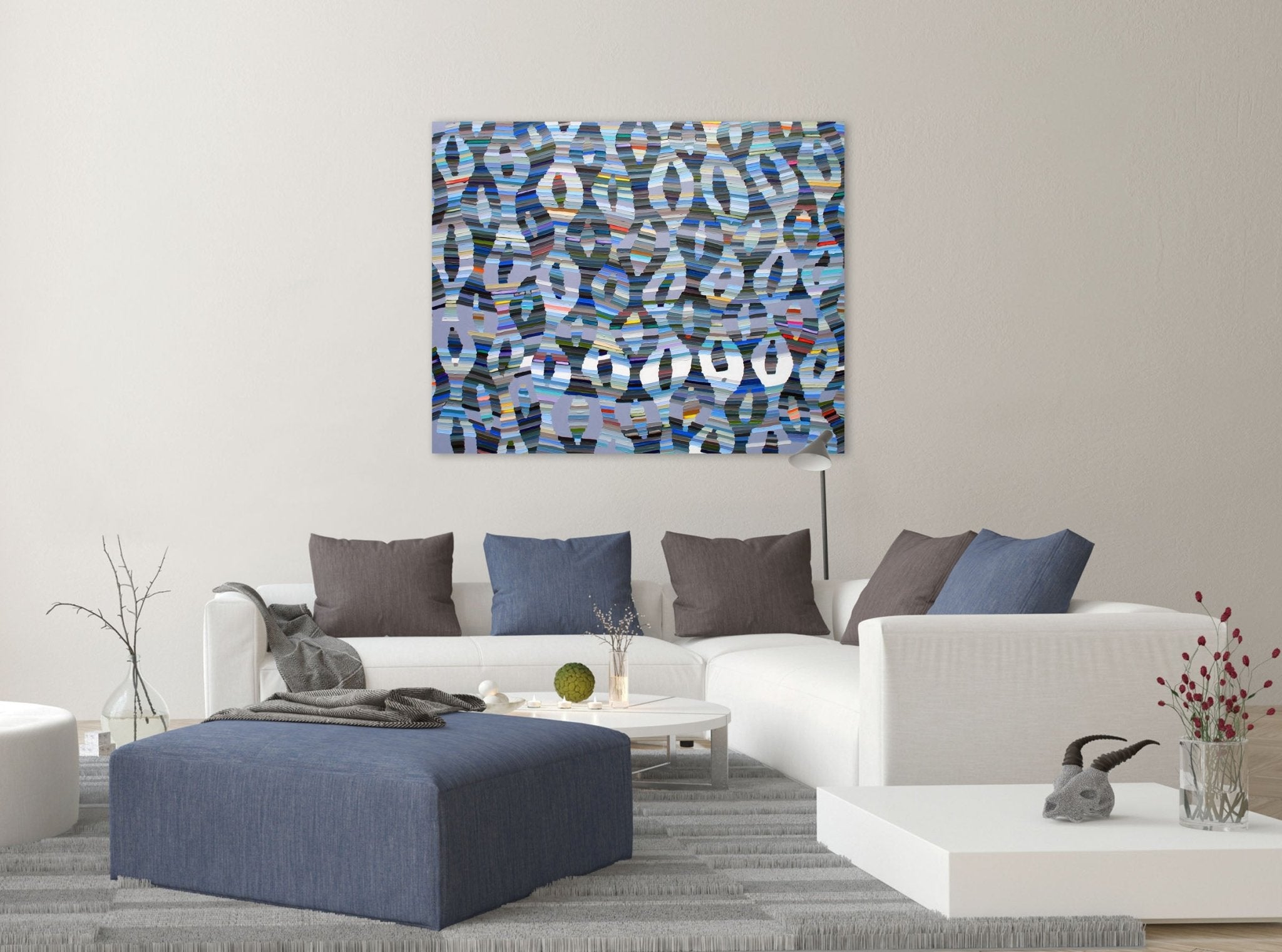 Fume - Martina Nehrling - Abstract Painting - Ideelart