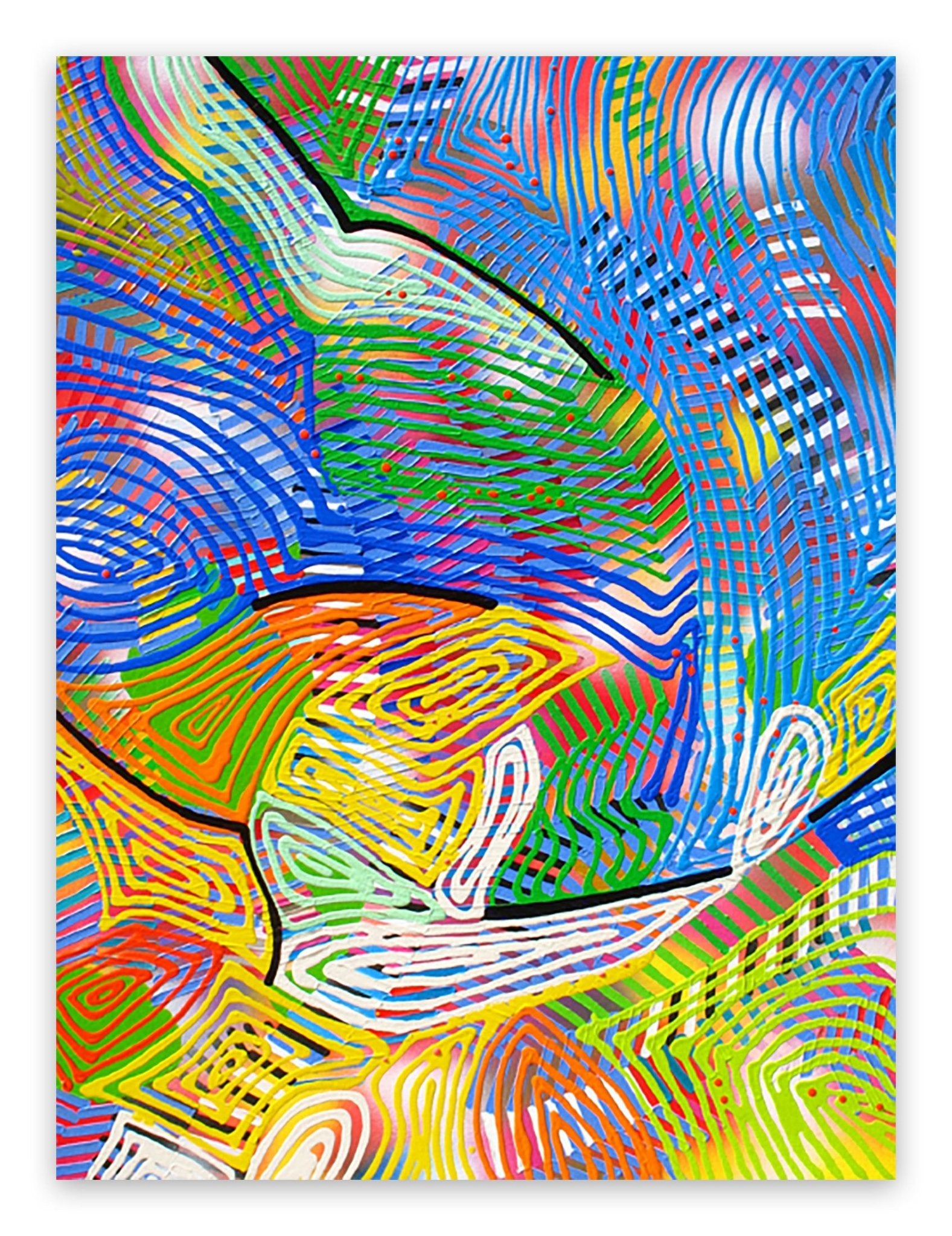 When we were fearless - Martina Nehrling - Abstract Painting - Ideelart