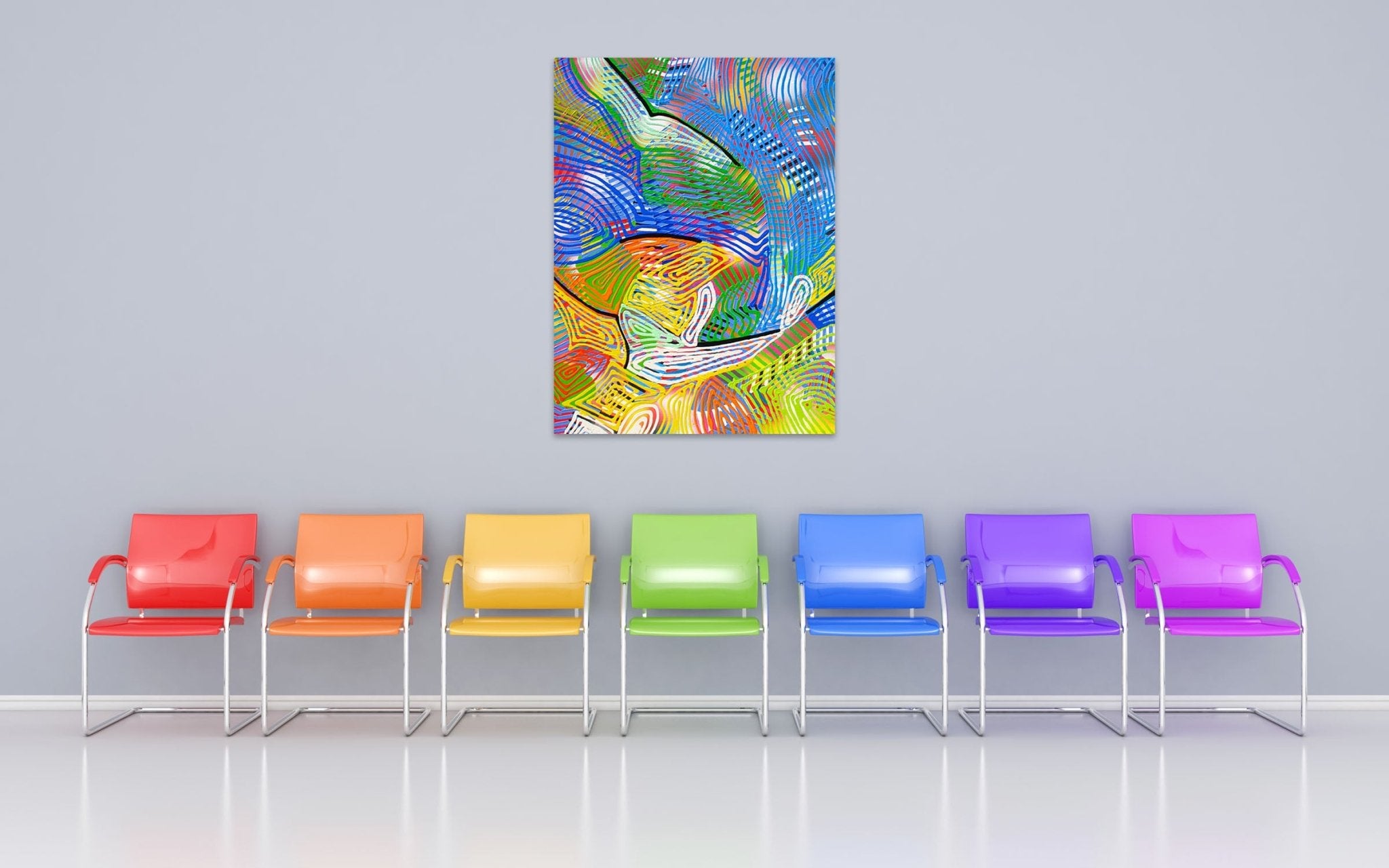 When we were fearless - Martina Nehrling - Abstract Painting - Ideelart