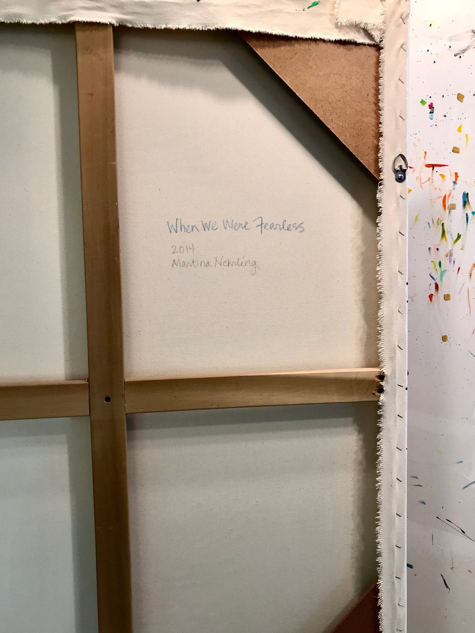 When we were fearless - Martina Nehrling - Abstract Painting - Ideelart