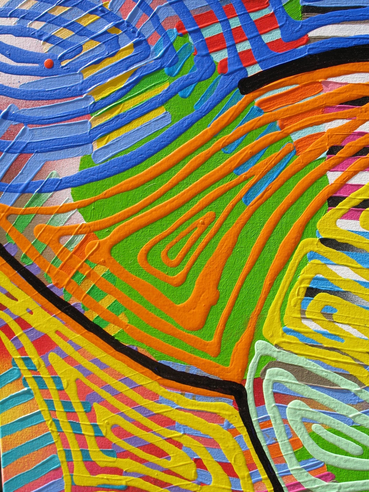 When we were fearless - Martina Nehrling - Abstract Painting - Ideelart