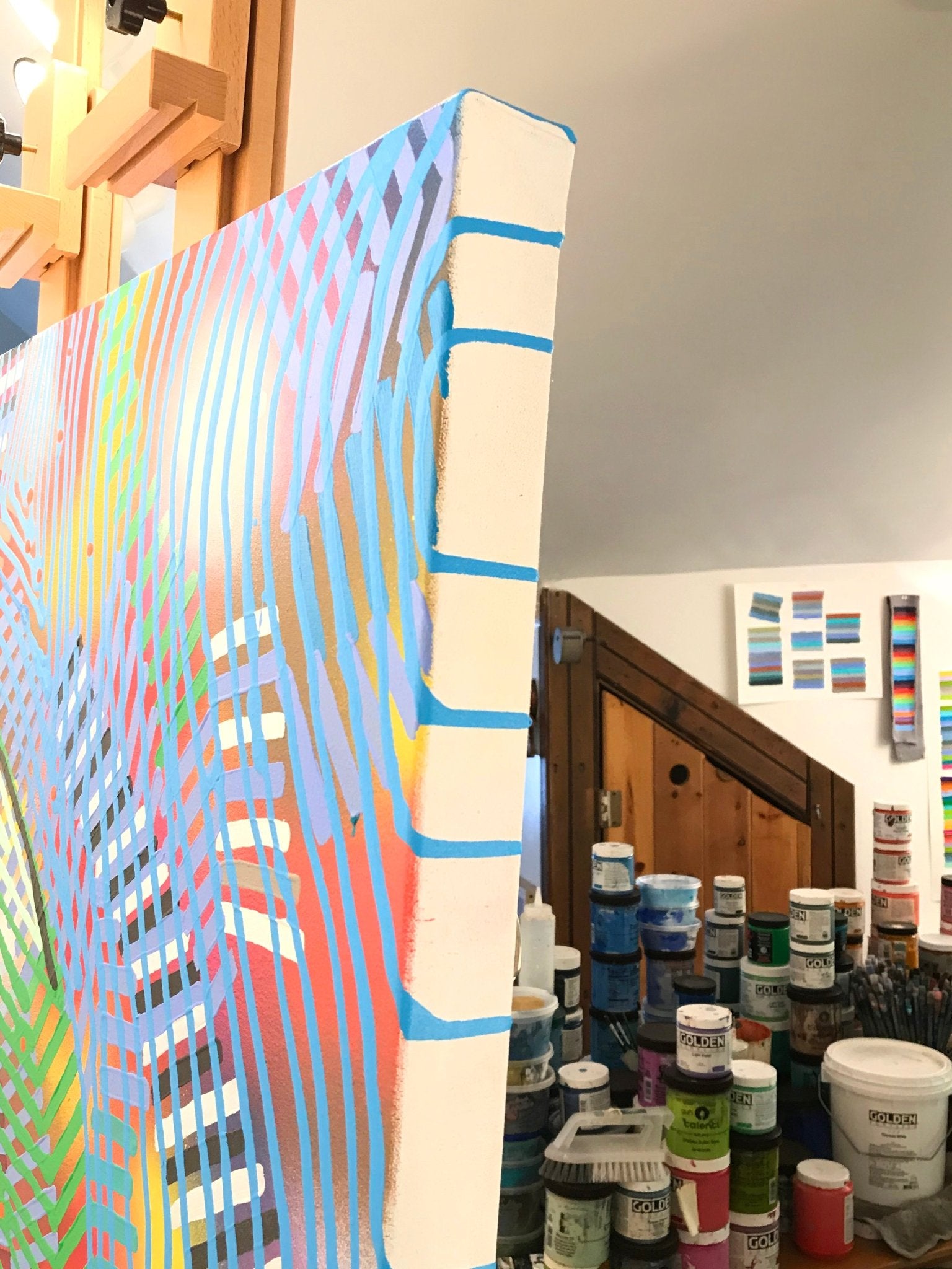 When we were fearless - Martina Nehrling - Abstract Painting - Ideelart