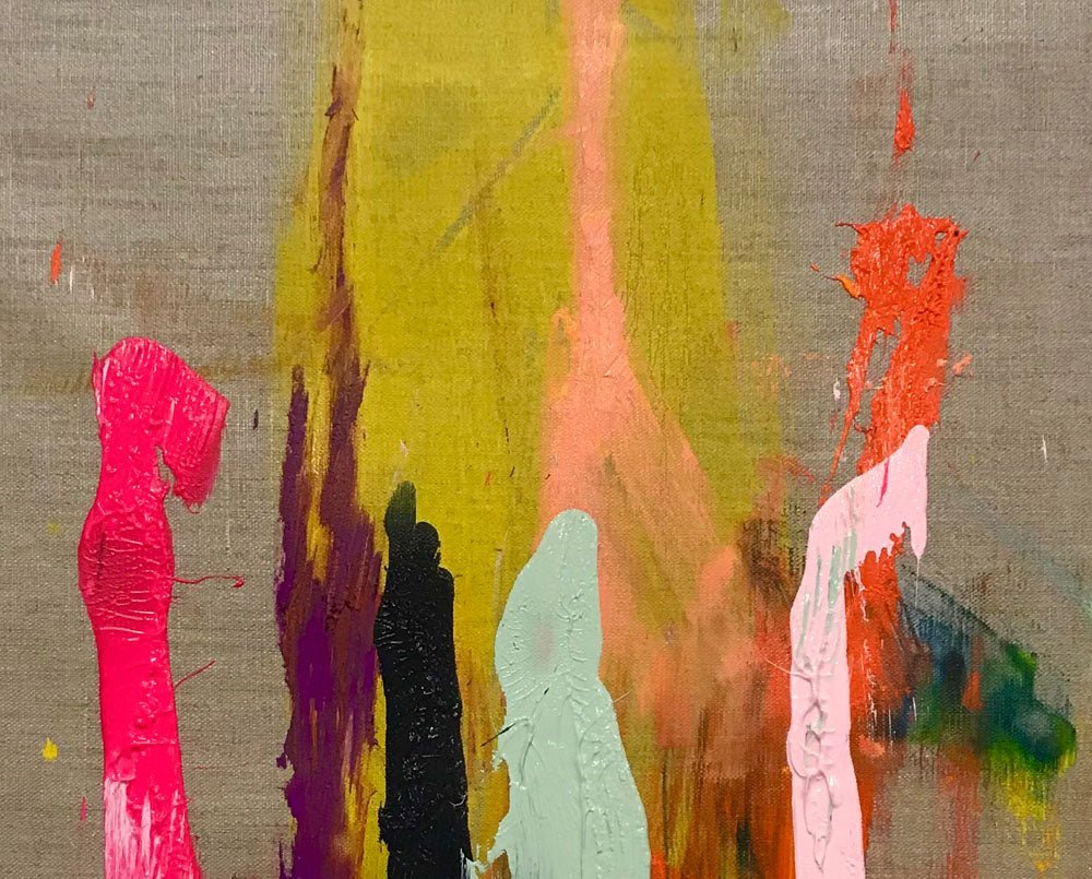 Punk - Tommaso Fattovich - Abstract Painting - Ideelart