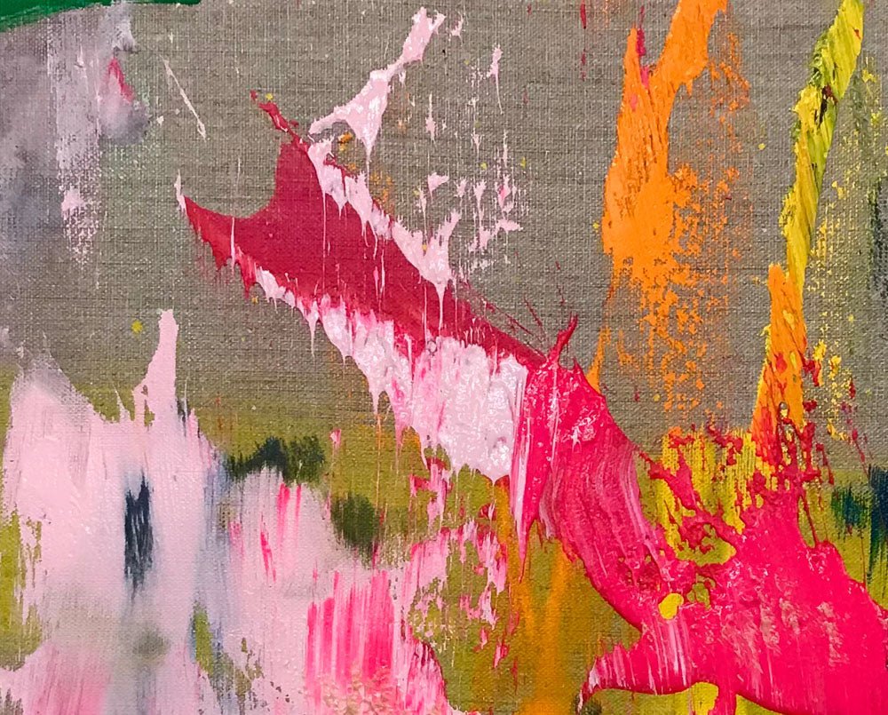 Grand Pappy Du Plenty - Tommaso Fattovich - Abstract Painting - Ideelart