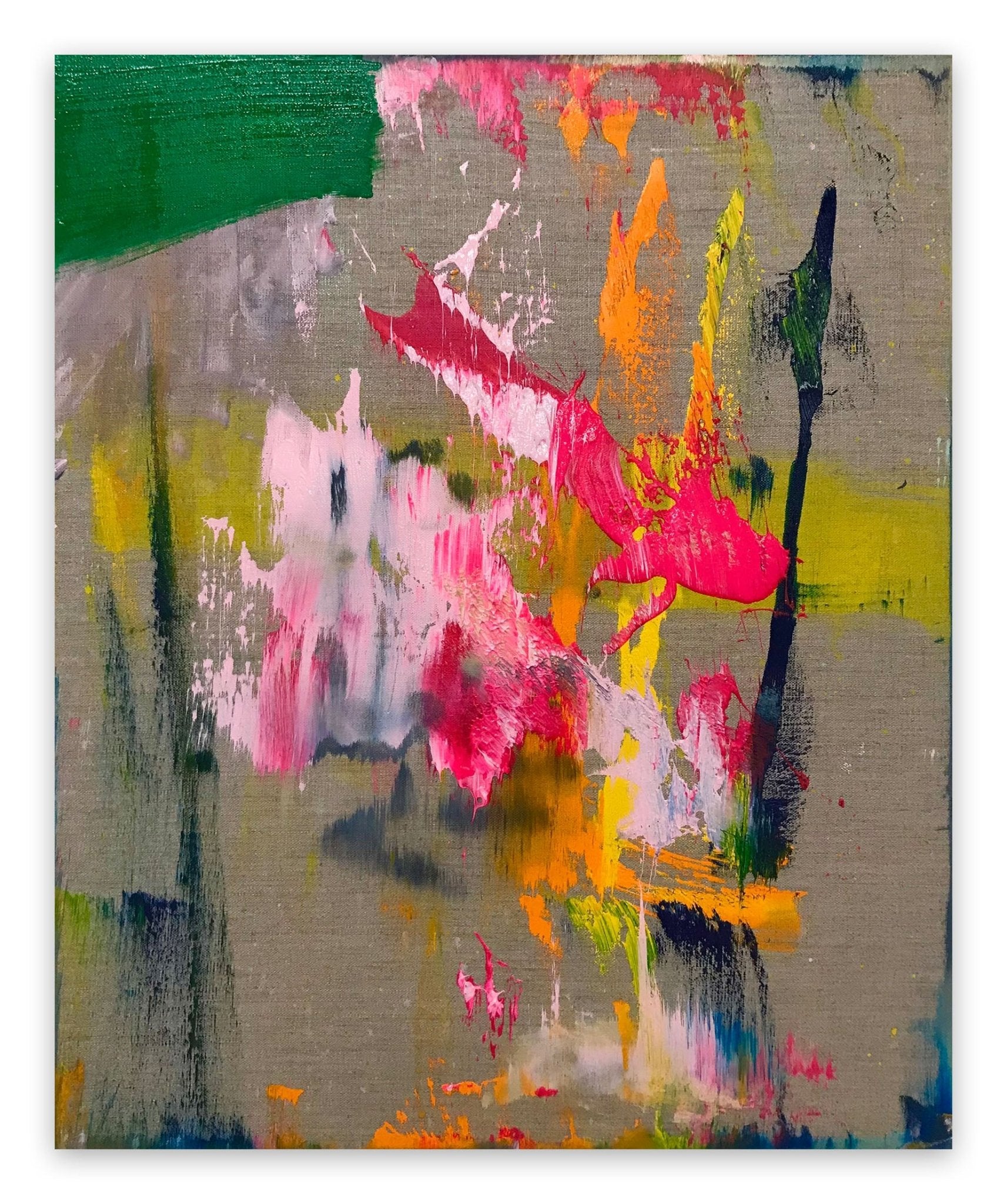 Grand Pappy Du Plenty - Tommaso Fattovich - Abstract Painting - Ideelart