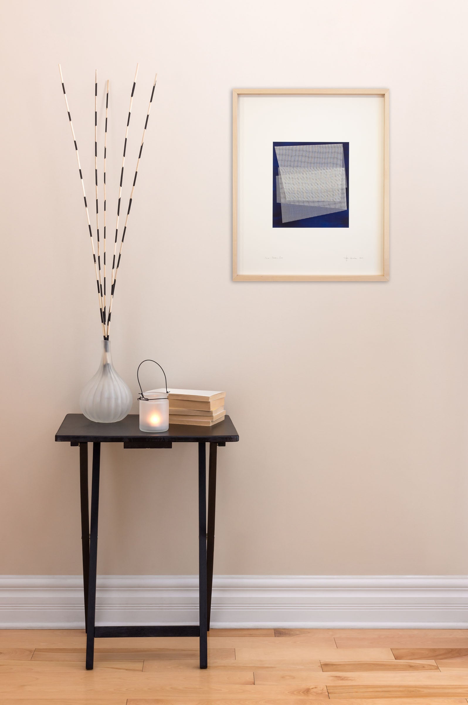 Moiré Prussian Blue