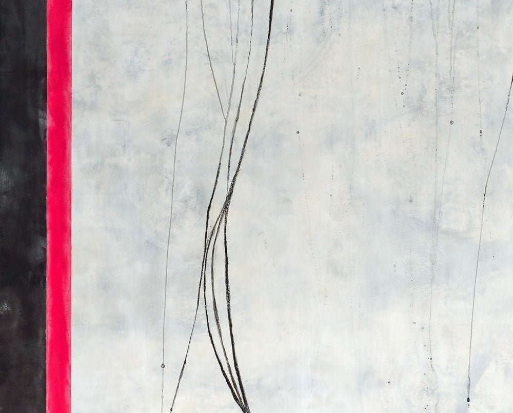 Why I wake early - Tracey Adams - Abstract Painting - Ideelart