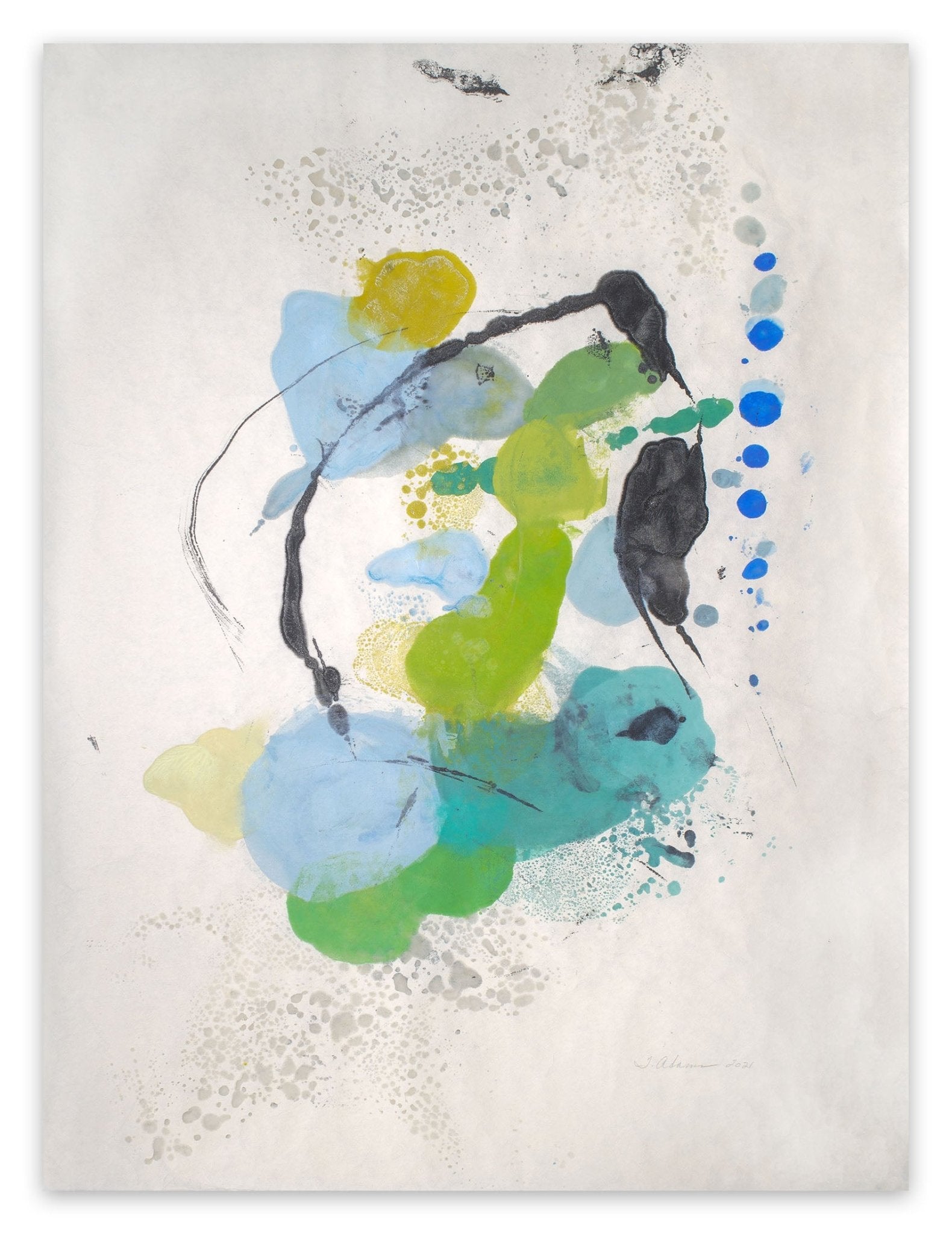 Sattva 39 - Tracey Adams - Abstract Painting - Ideelart