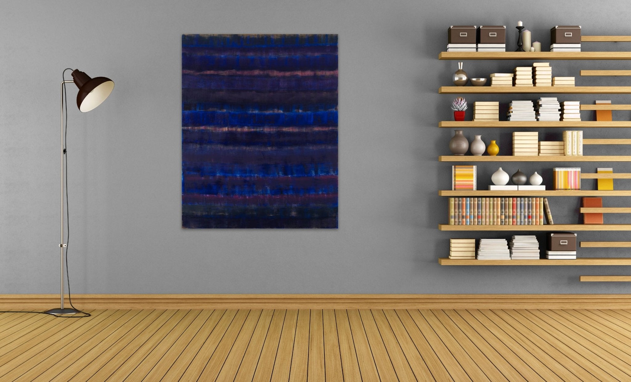 Elegy - Emily Berger - Abstract Painting - Ideelart