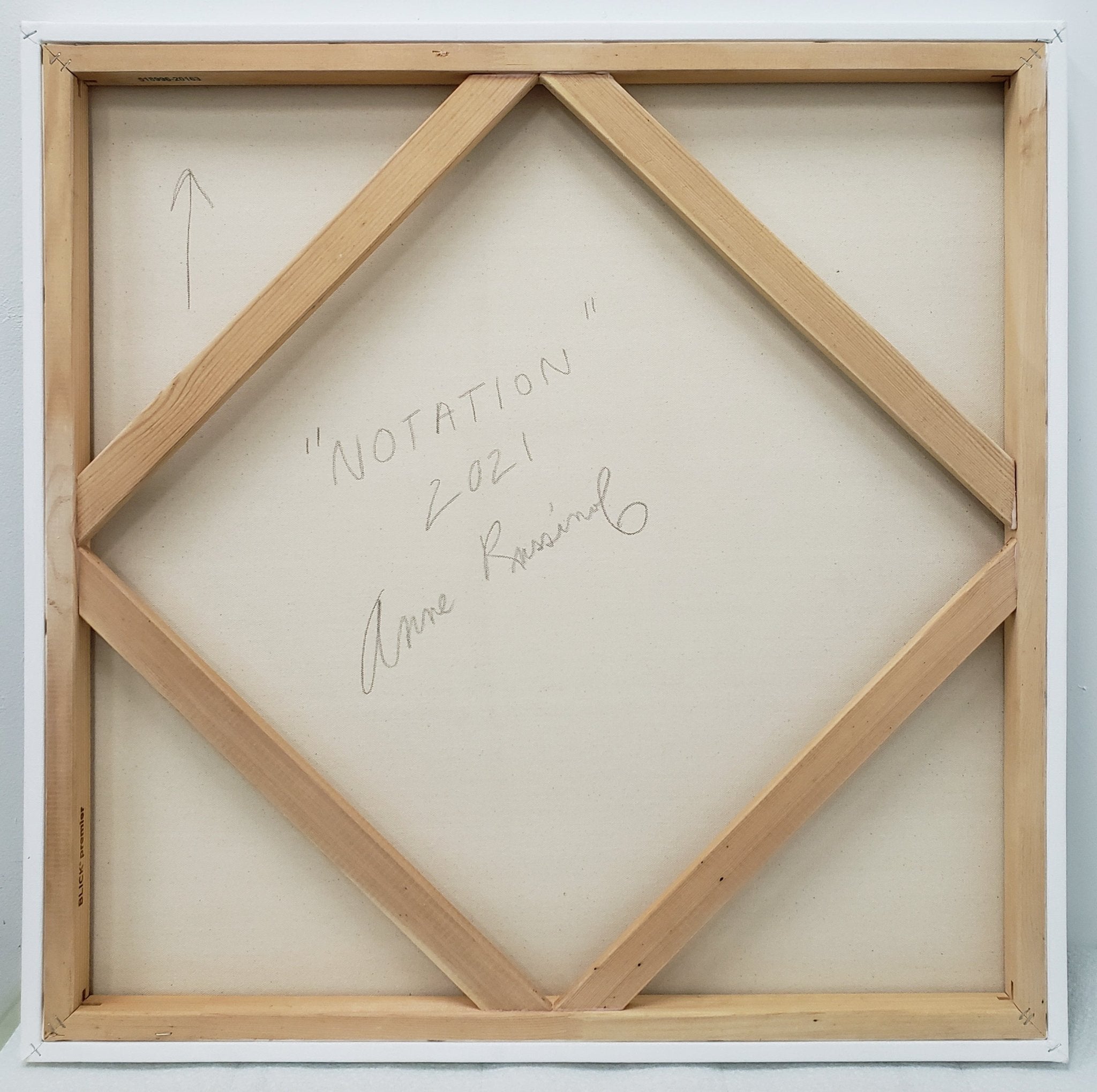 Notation - Anne Russinof - Abstract Painting - Ideelart