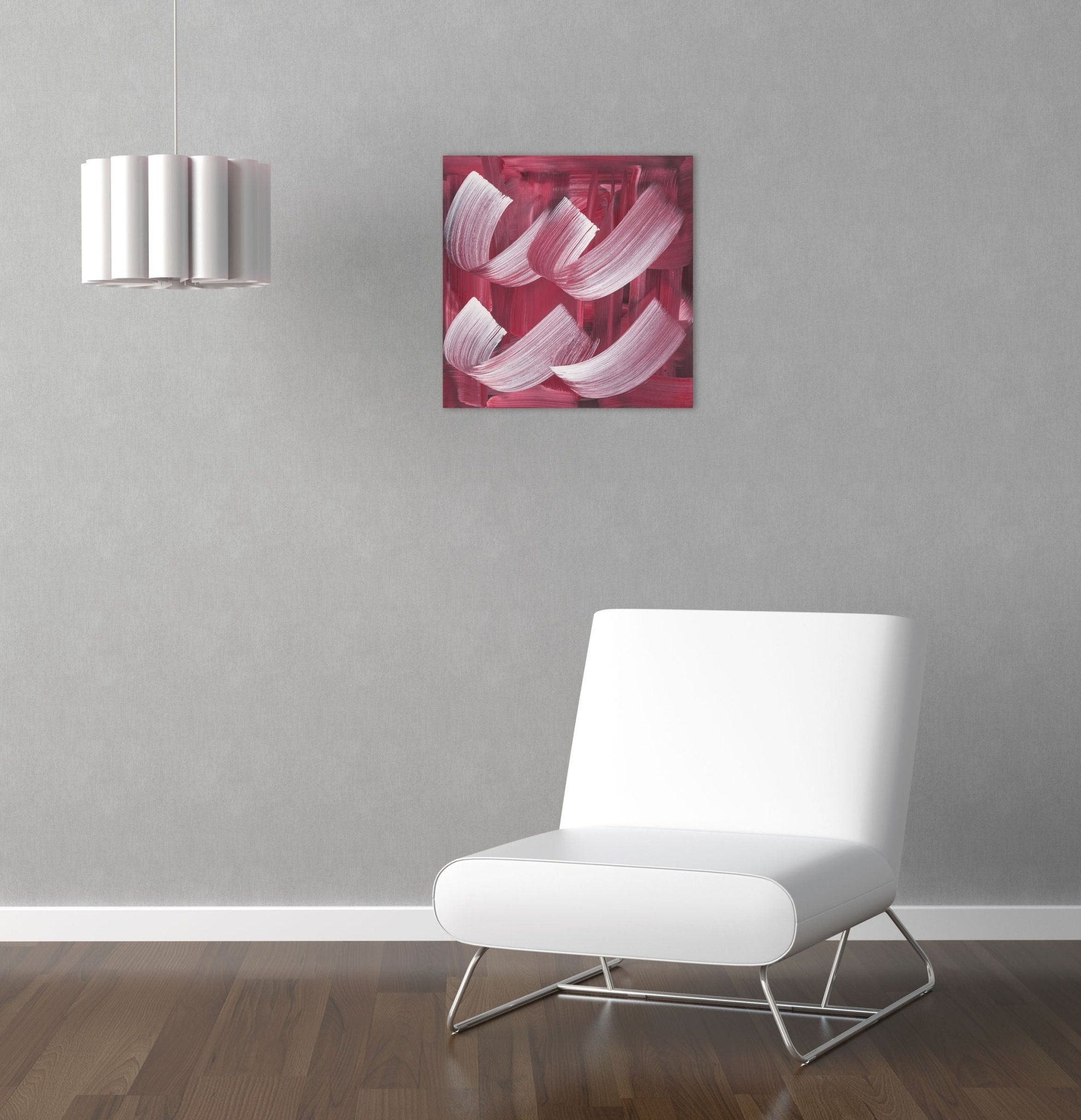 Cursive - Anne Russinof - Abstract Painting - Ideelart